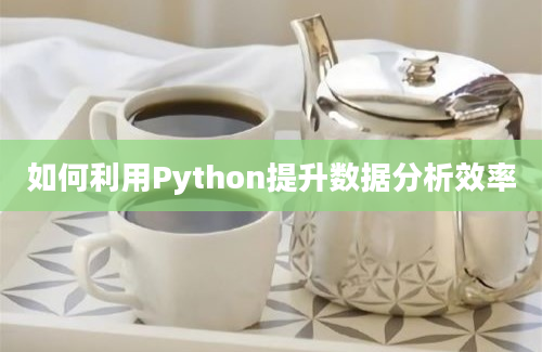 如何利用Python提升数据分析效率