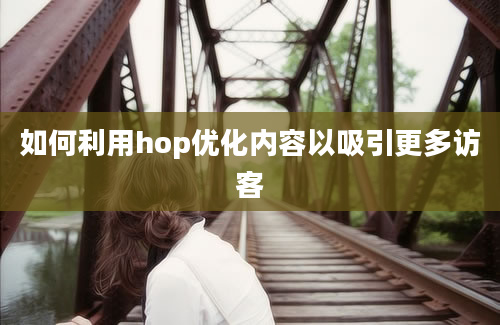 如何利用hop优化内容以吸引更多访客