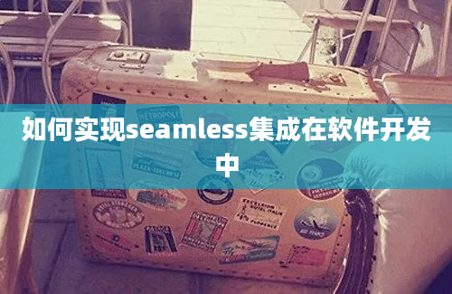 如何实现seamless集成在软件开发中