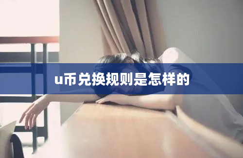 u币兑换规则是怎样的