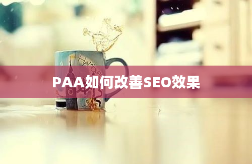 PAA如何改善SEO效果