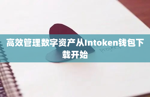 高效管理数字资产从Intoken钱包下载开始