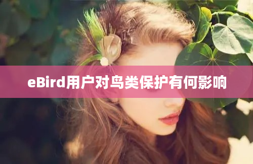 eBird用户对鸟类保护有何影响