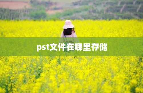 pst文件在哪里存储