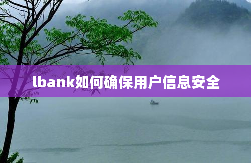 lbank如何确保用户信息安全