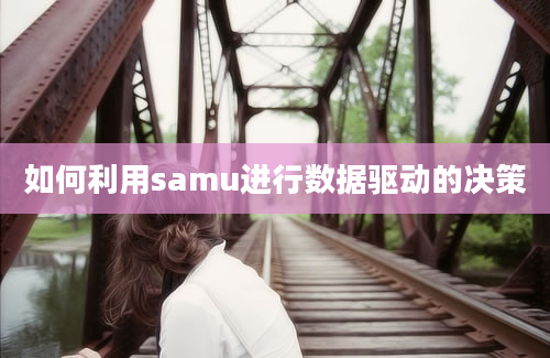 如何利用samu进行数据驱动的决策