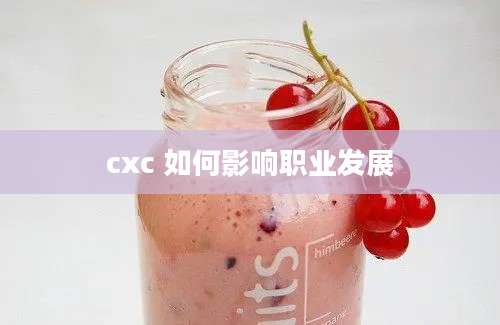 cxc 如何影响职业发展