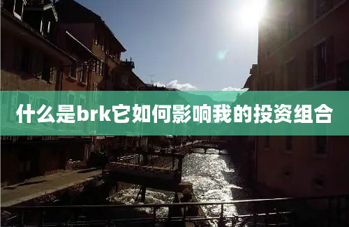 什么是brk它如何影响我的投资组合