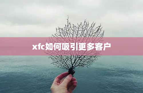 xfc如何吸引更多客户