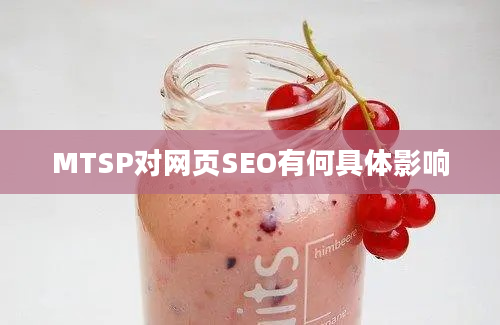 MTSP对网页SEO有何具体影响