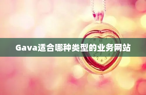 Gava适合哪种类型的业务网站