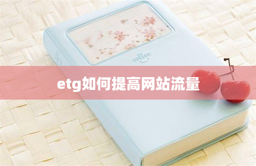 etg如何提高网站流量