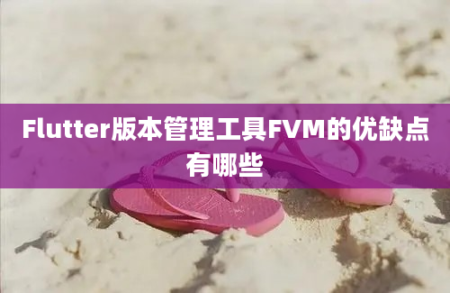 Flutter版本管理工具FVM的优缺点有哪些