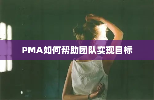 PMA如何帮助团队实现目标