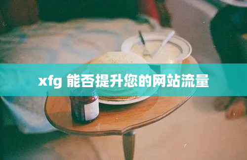 xfg 能否提升您的网站流量