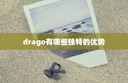 drago有哪些独特的优势