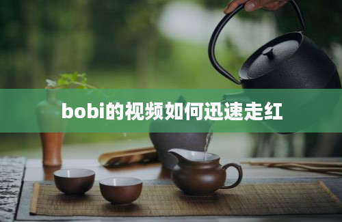 bobi的视频如何迅速走红