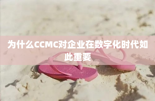 为什么CCMC对企业在数字化时代如此重要