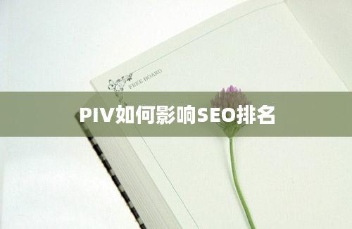 PIV如何影响SEO排名