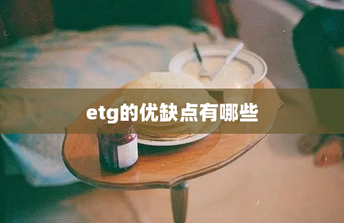 etg的优缺点有哪些