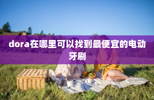 dora在哪里可以找到最便宜的电动牙刷