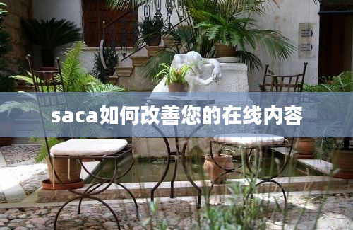 saca如何改善您的在线内容