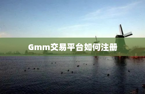 Gmm交易平台如何注册