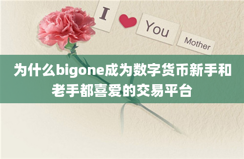 为什么bigone成为数字货币新手和老手都喜爱的交易平台