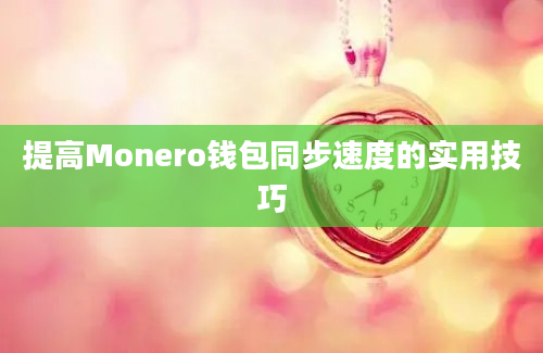 提高Monero钱包同步速度的实用技巧