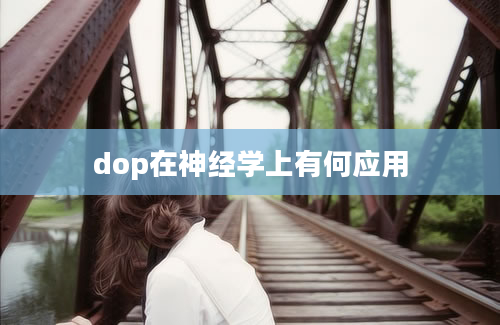 dop在神经学上有何应用