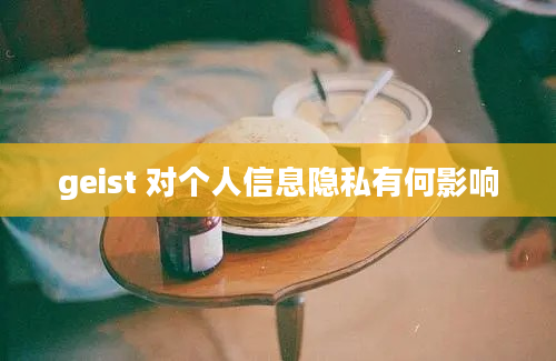 geist 对个人信息隐私有何影响