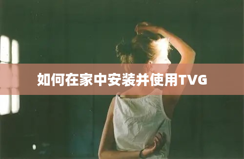 如何在家中安装并使用TVG