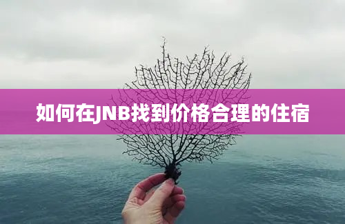 如何在JNB找到价格合理的住宿