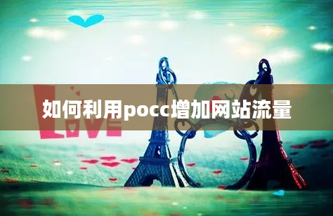 如何利用pocc增加网站流量