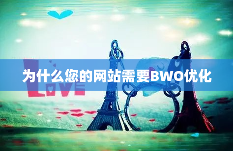 为什么您的网站需要BWO优化