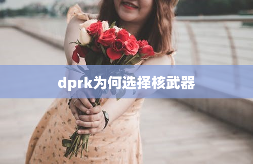 dprk为何选择核武器