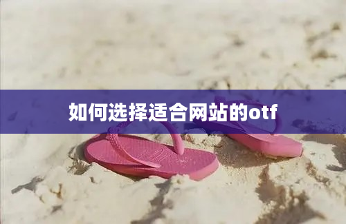 如何选择适合网站的otf