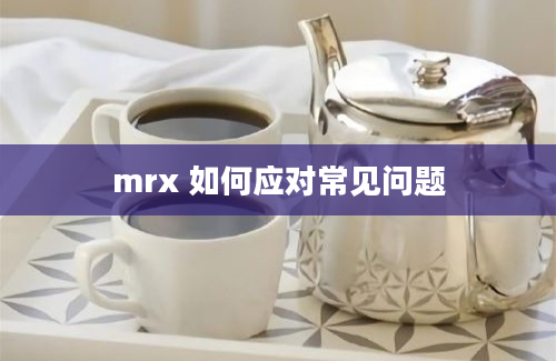 mrx 如何应对常见问题