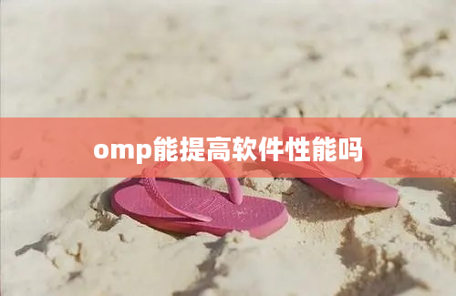 omp能提高软件性能吗