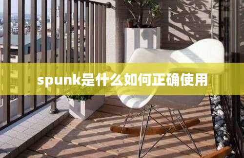 spunk是什么如何正确使用