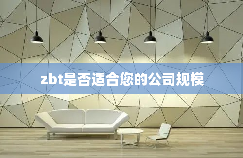 zbt是否适合您的公司规模