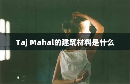 Taj Mahal的建筑材料是什么