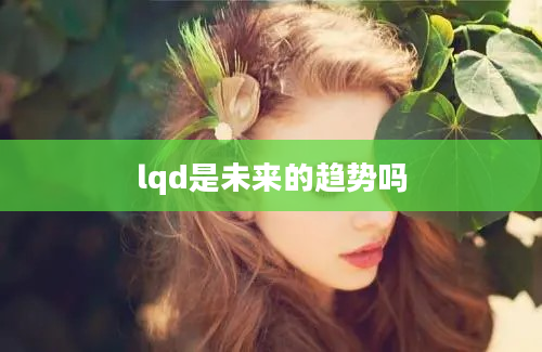 lqd是未来的趋势吗